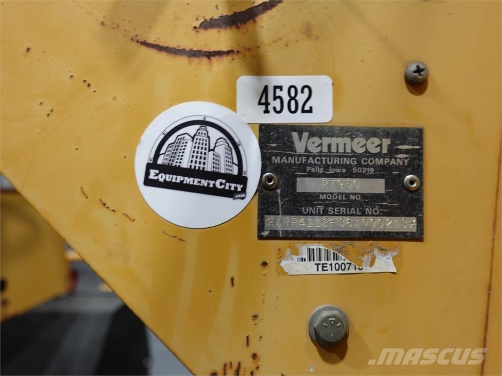 Vermeer RT950 Abre-valas