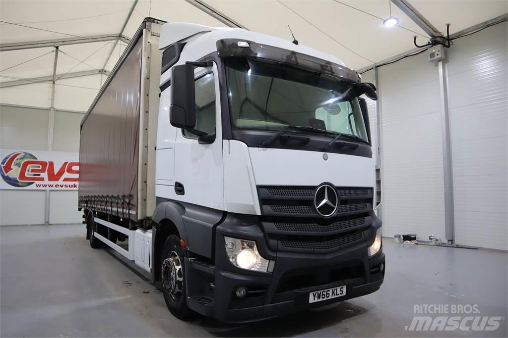 Mercedes-Benz ACTROS 1824 Camiões caixa cortinas laterais