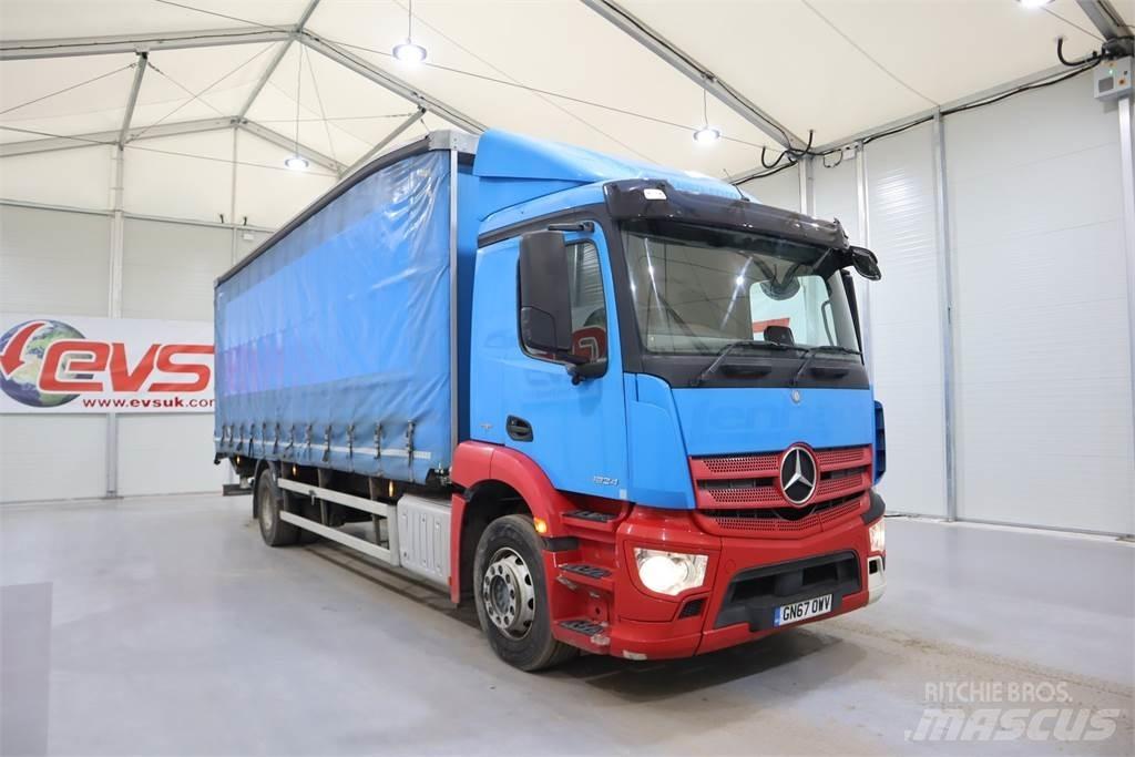 Mercedes-Benz ANTOS 1824 Camiões caixa cortinas laterais