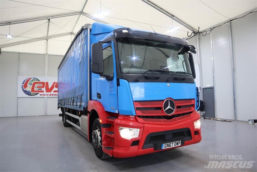 Mercedes-Benz ANTOS 1824 Camiões caixa cortinas laterais