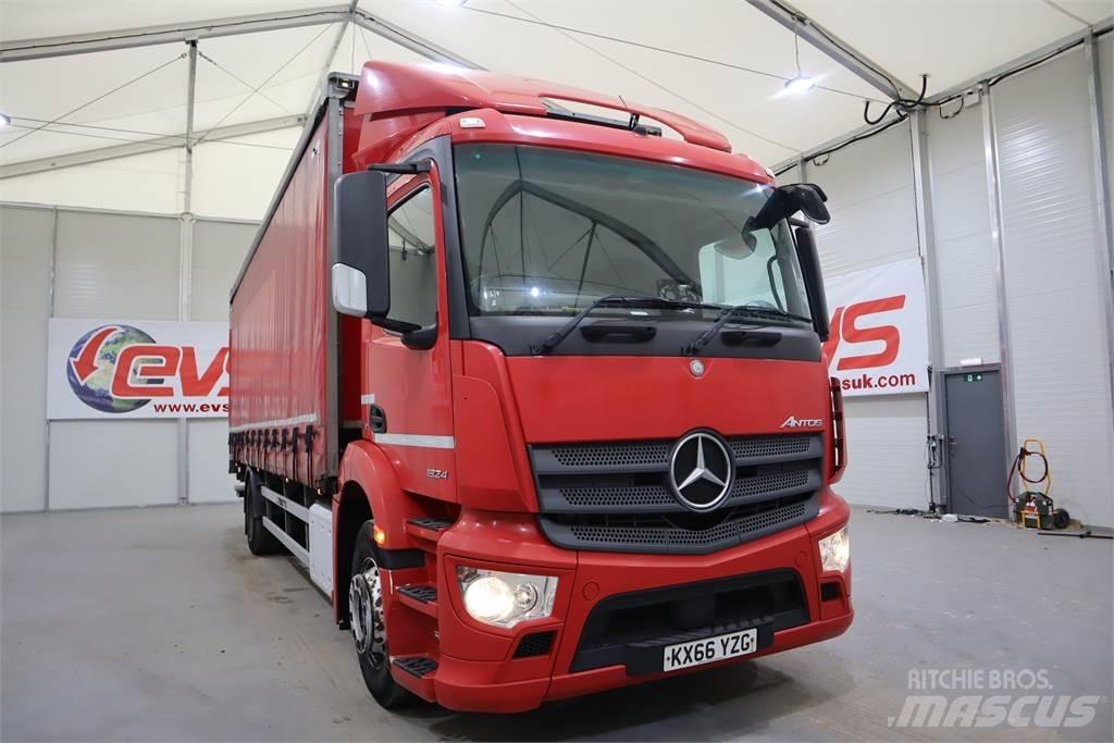 Mercedes-Benz ANTOS 1824 Camiões caixa cortinas laterais
