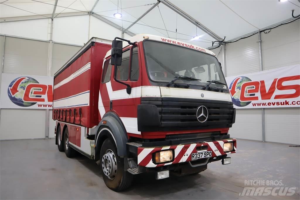 Mercedes-Benz MK 2524 Camiões caixa cortinas laterais