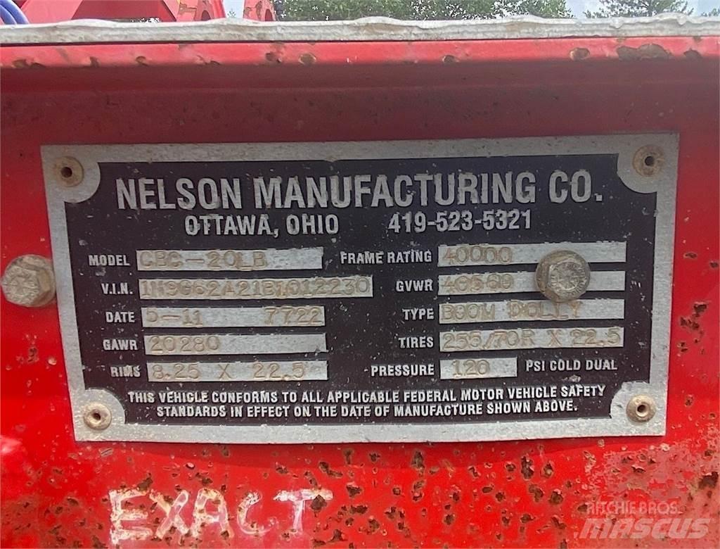 Nelson CBC-20LB Reboques dolly