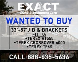 Terex  Lanças e braços dippers