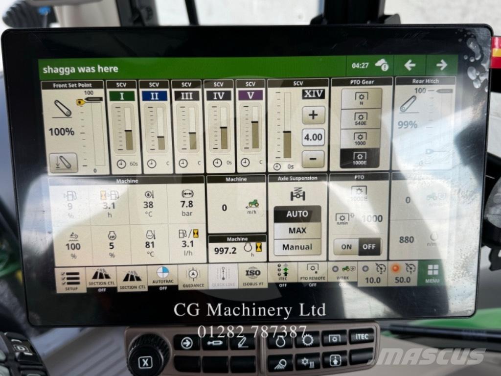 John Deere 6R 155 Tratores Agrícolas usados