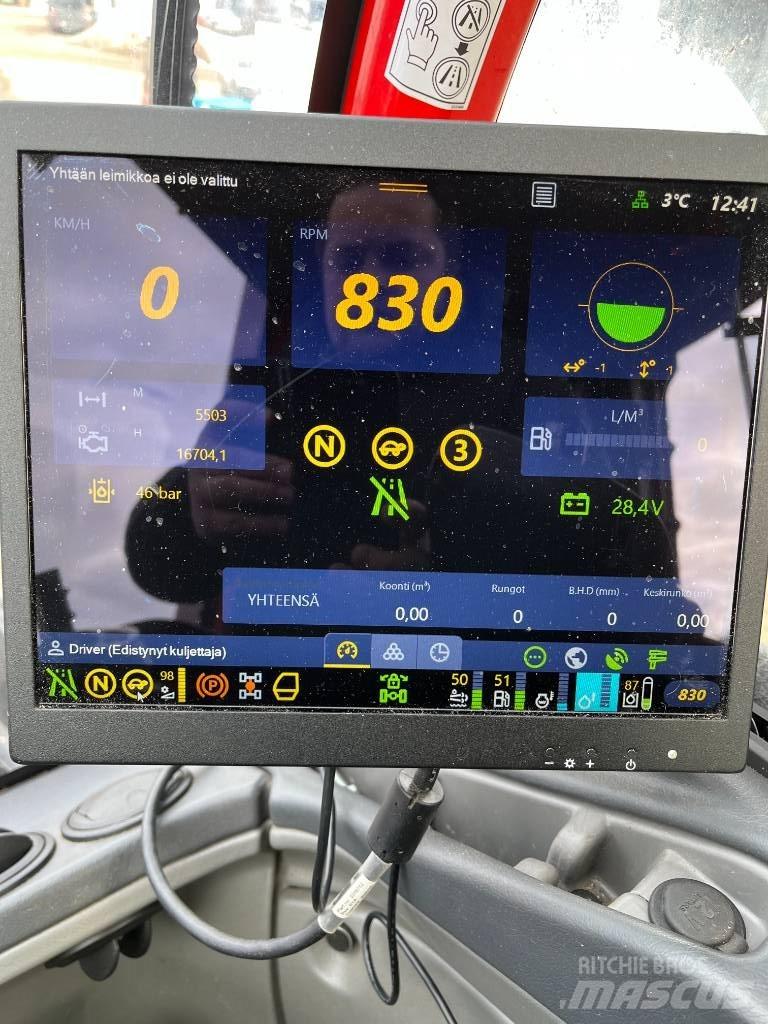 Komatsu 911.7 Processadores florestais
