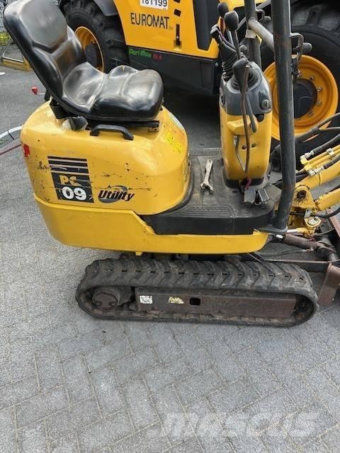 Komatsu PC09-1 Mini Escavadoras <7t