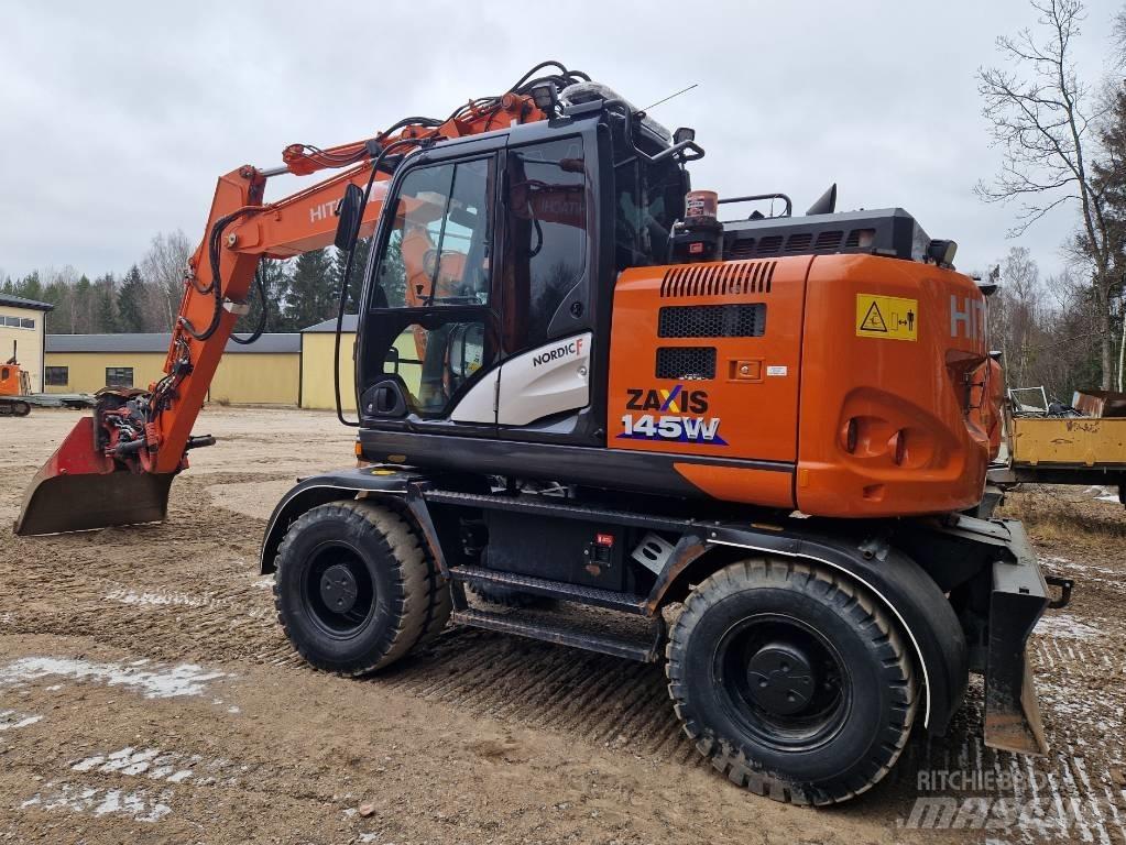 Hitachi ZX 145 W-6 Escavadoras de rodas