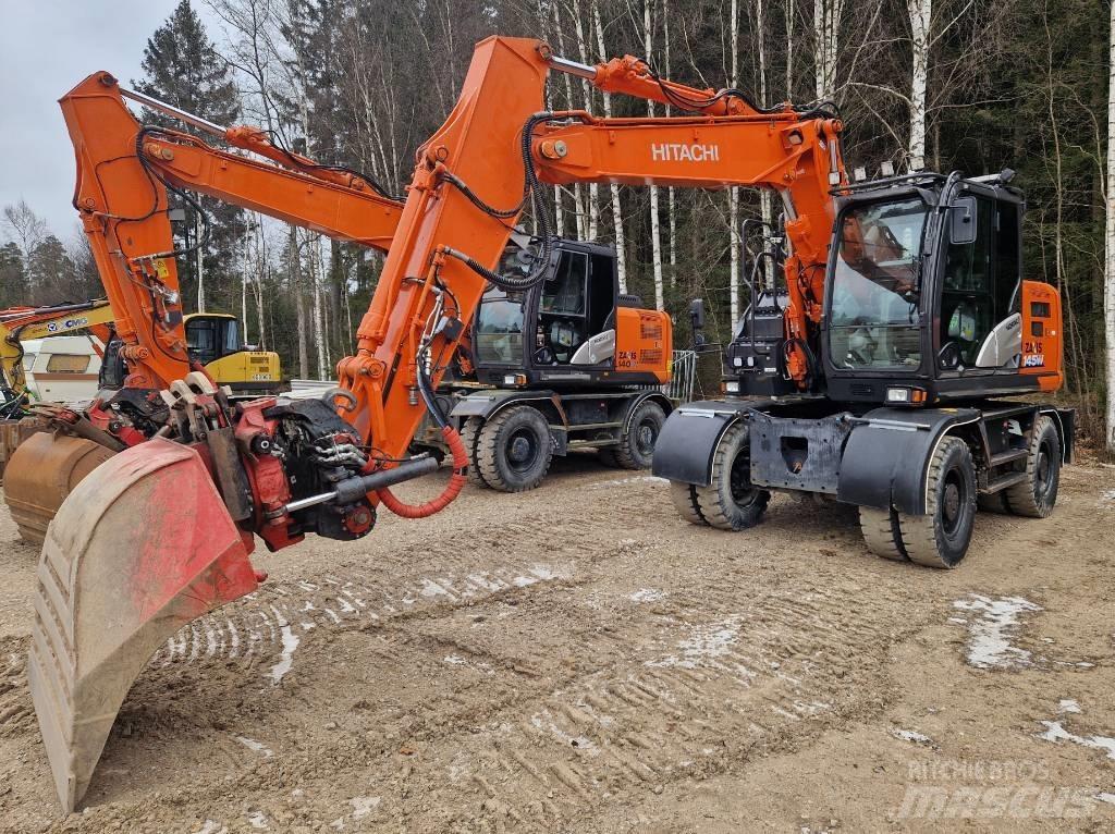 Hitachi ZX 145 W-6 Escavadoras de rodas