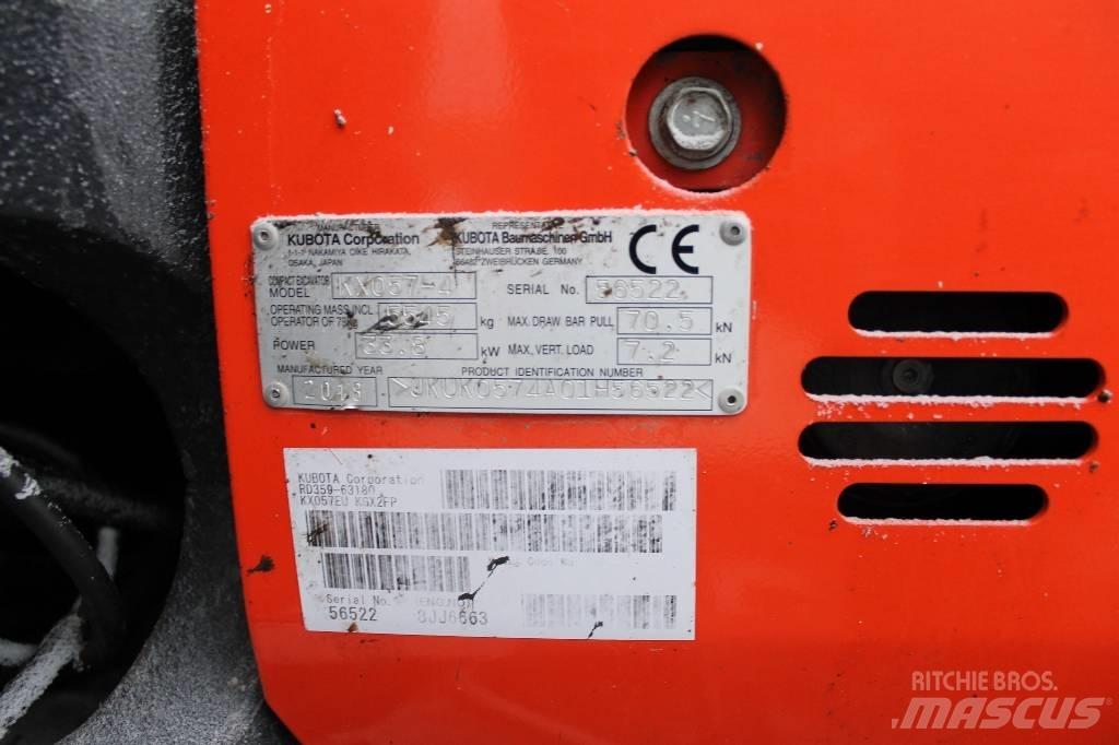 Kubota kx57-4 Mini Escavadoras <7t