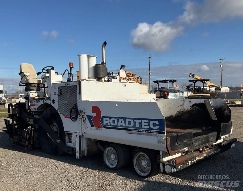 Roadtec RP190 Pavimentadoras de asfalto