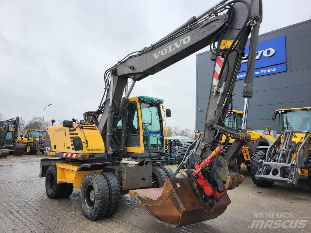 Volvo EW160B Escavadoras de rodas