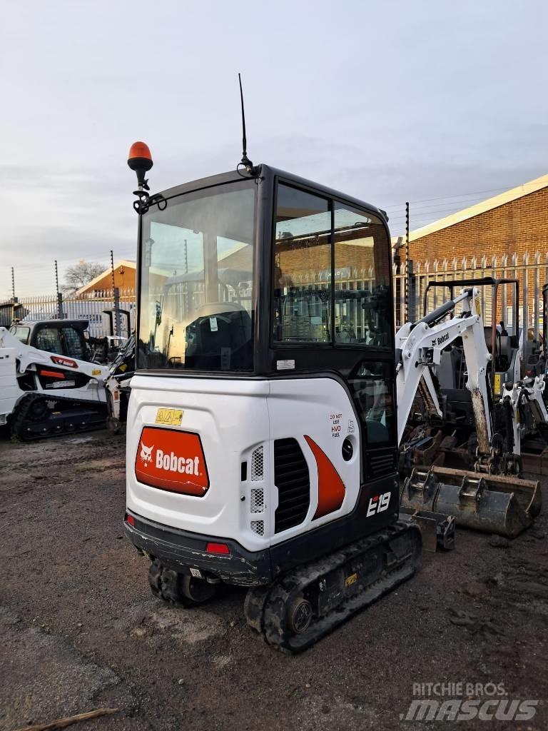 Bobcat E19 cabin Mini Escavadoras <7t