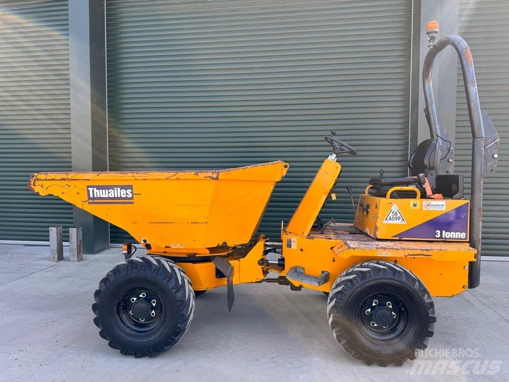 Thwaites 3 tonne Dumpers de obras