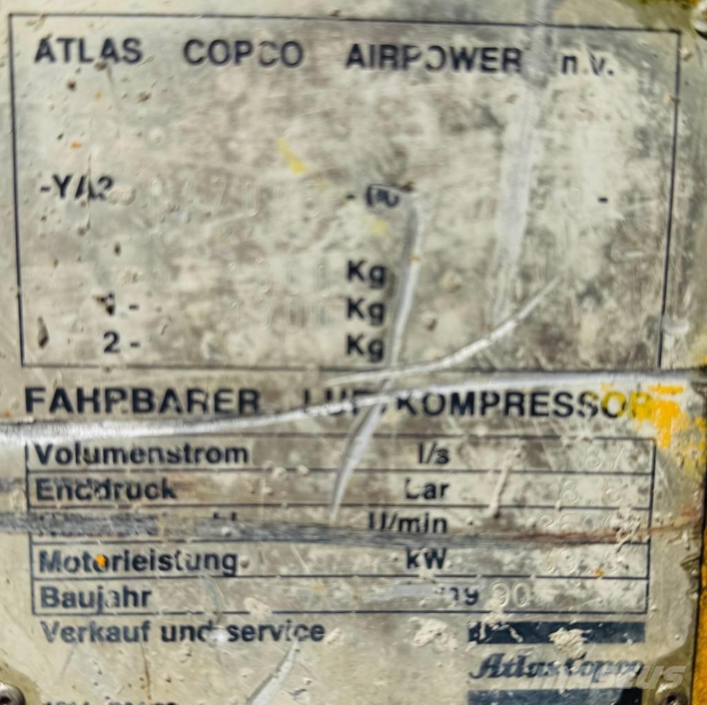 Atlas Copco XAS90D Compressores