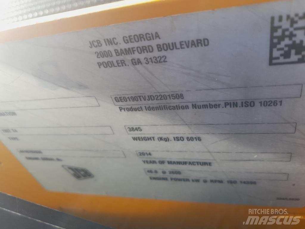 JCB 190 T Carregadoras de direcção deslizante