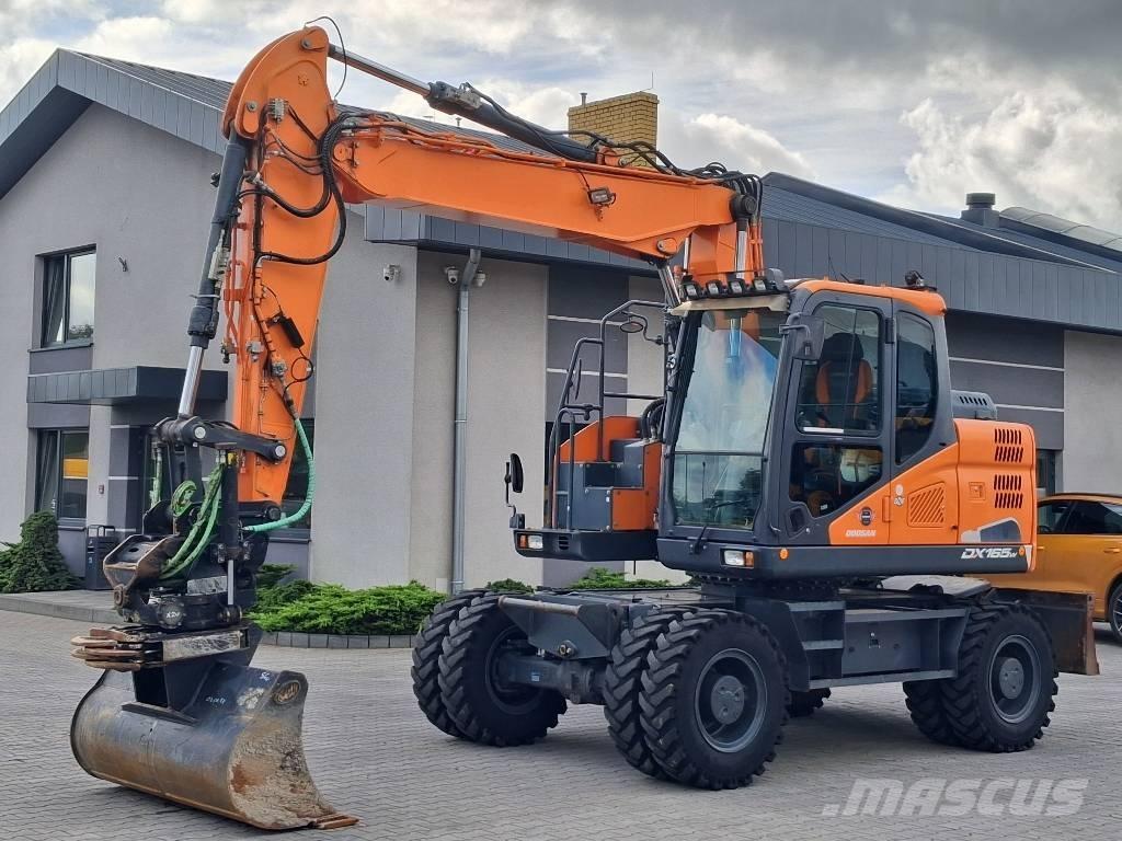 Doosan DX 165 W-5 Escavadoras de rodas