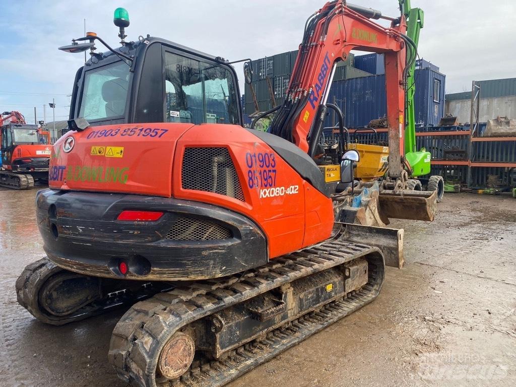 Kubota KX 080-4 Escavadoras Midi 7t - 12t