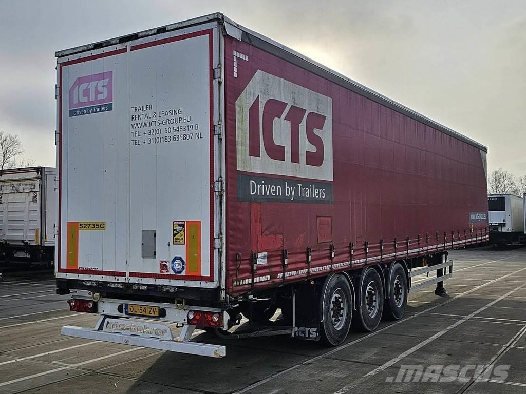 Kässbohrer XS Coil Semi Reboques Cortinas Laterais