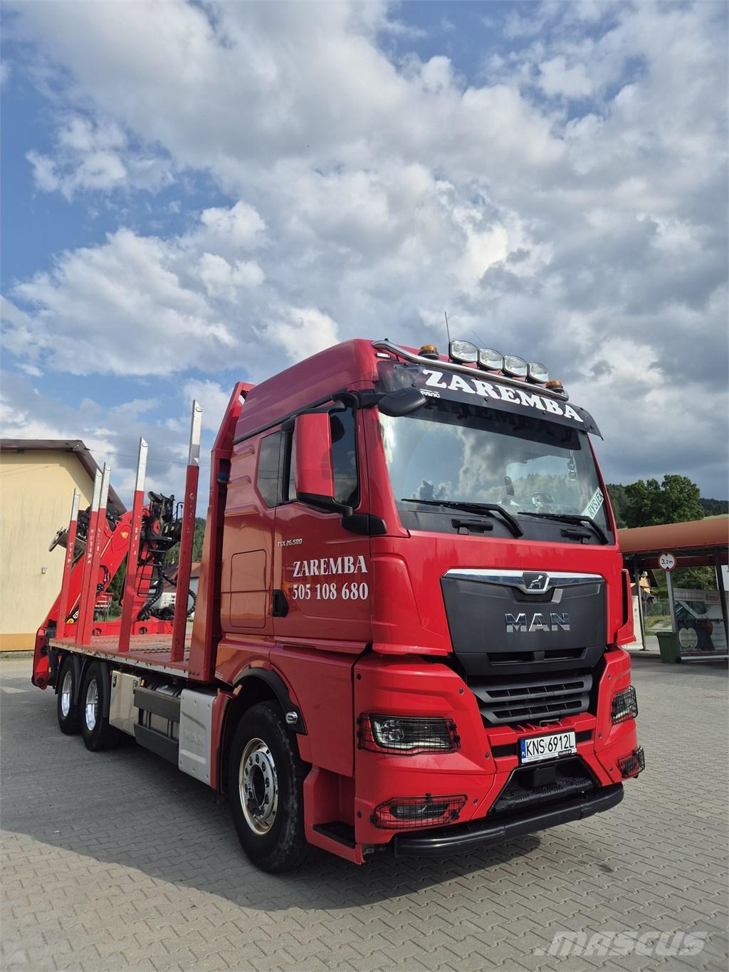 MAN TGX 26.580 Camiões grua