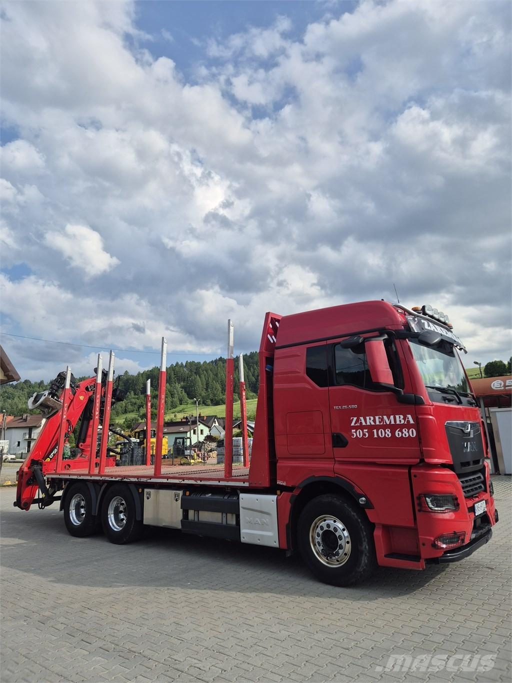 MAN TGX 26.580 Camiões grua