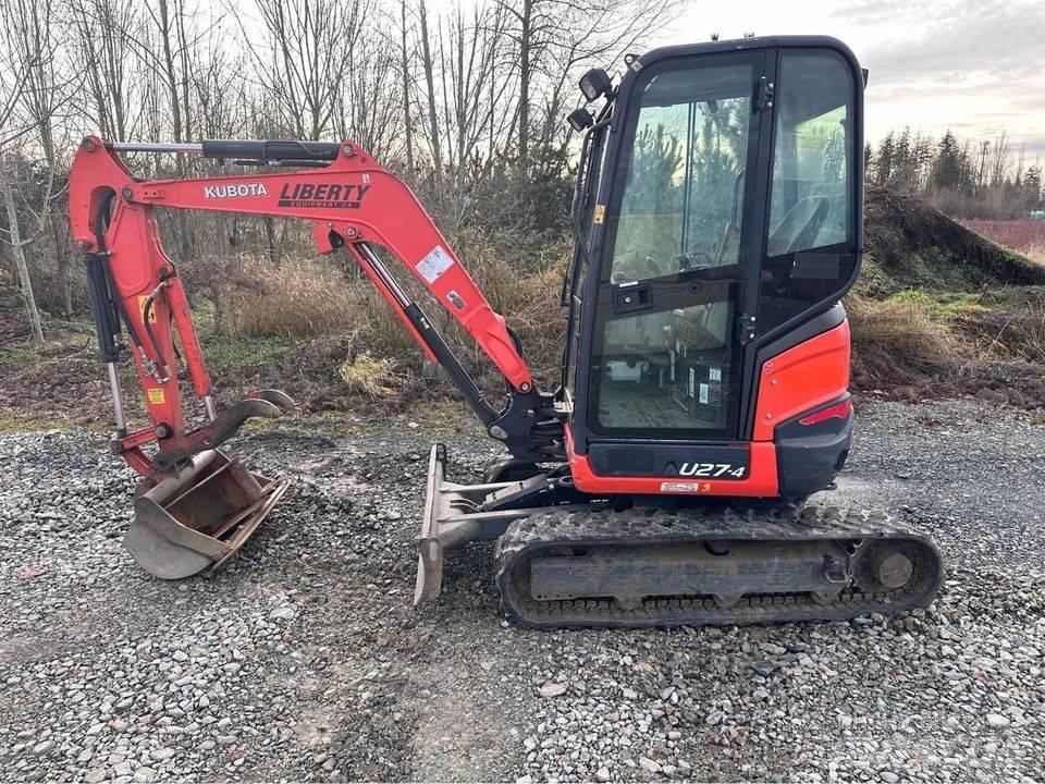 Kubota U 27 Mini Escavadoras <7t