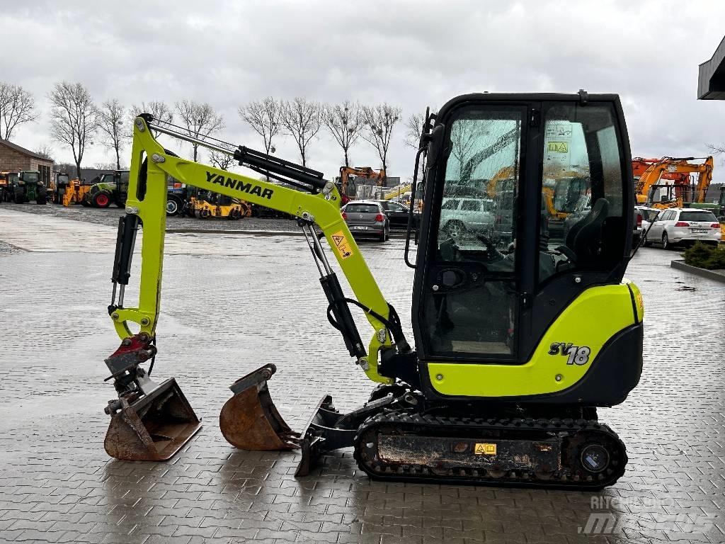 Yanmar SV 18 Mini Escavadoras <7t