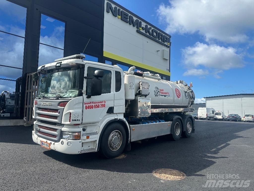Scania P340 6x2*4 Camiões Aspiradores Combi
