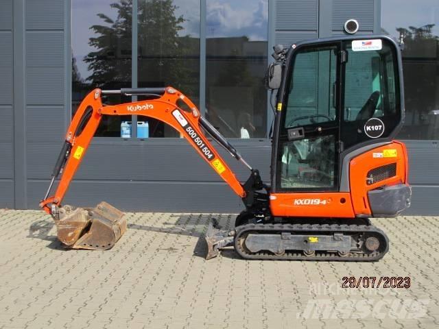 Kubota KX 019-4 Mini Escavadoras <7t