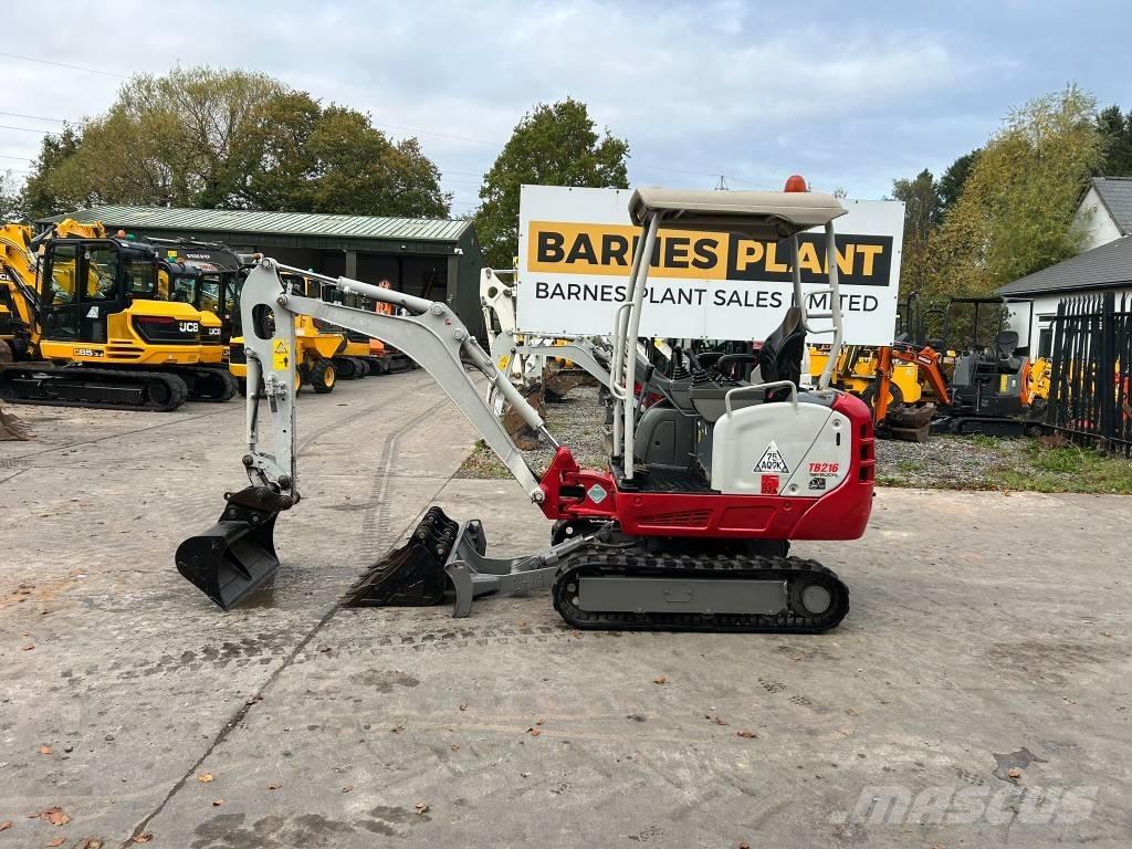 Takeuchi TB 216 Mini Escavadoras <7t