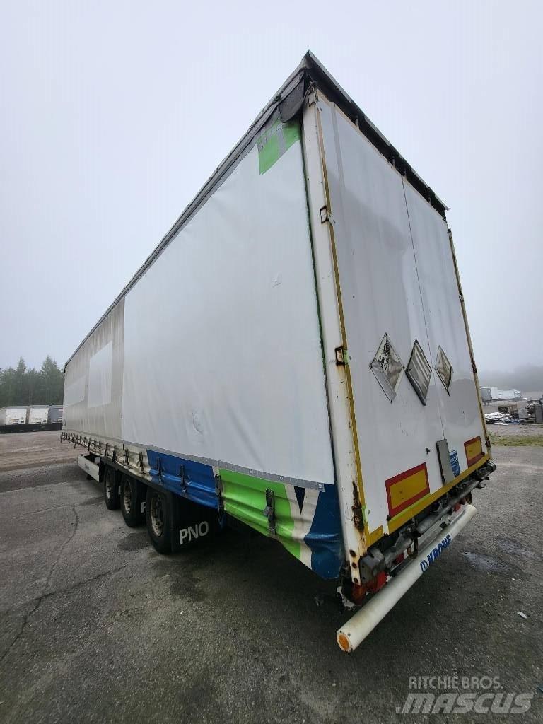 Krone Curtain Mega Semi Reboques Cortinas Laterais