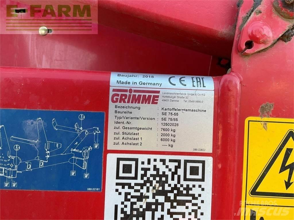 Grimme se 75-55 Equipamentos Colheita e apanha de Batatas