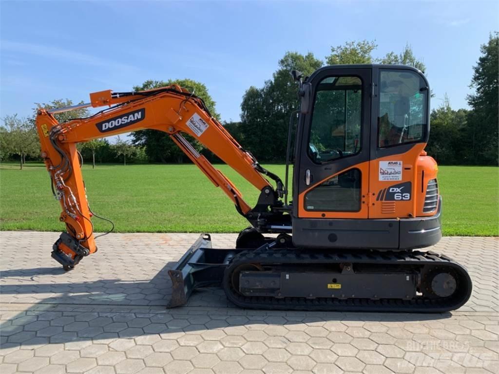 Doosan DX63-3 Mini Escavadoras <7t