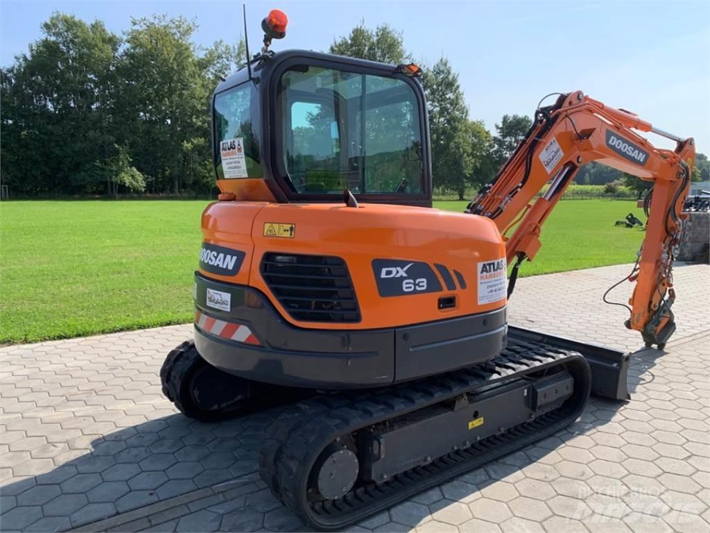 Doosan DX63-3 Mini Escavadoras <7t