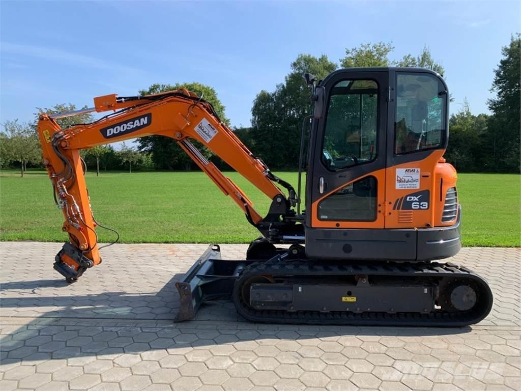 Doosan DX63-3 Mini Escavadoras <7t