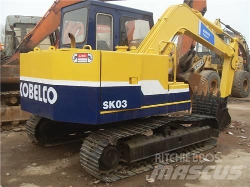 Kobelco SK03 Mini Escavadoras <7t