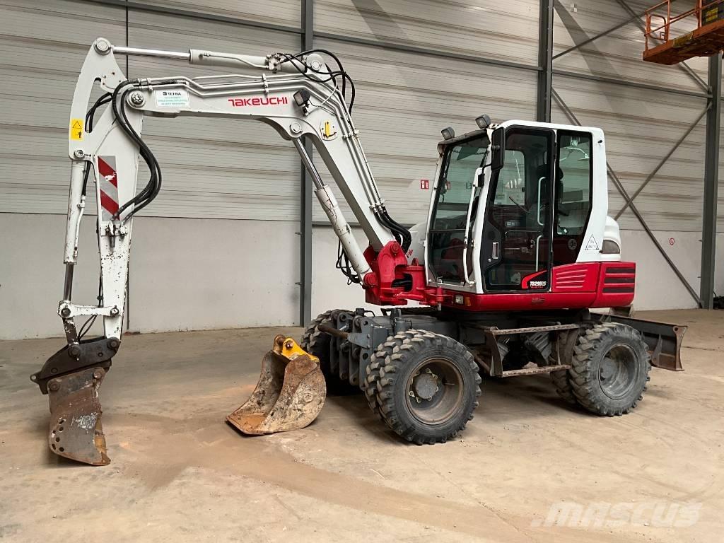 Takeuchi TB 295 W Escavadoras de rodas
