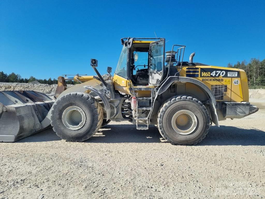 Komatsu WA 470-8 Pás carregadoras de rodas