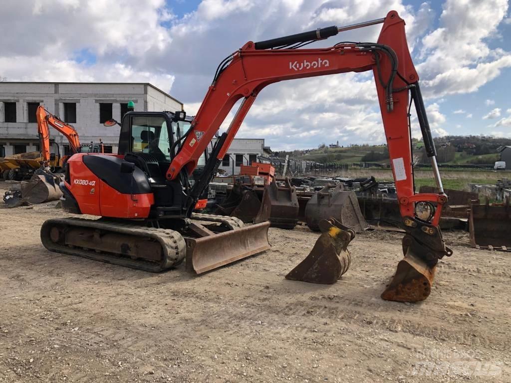 Kubota KX 080-4 Escavadoras de rastos