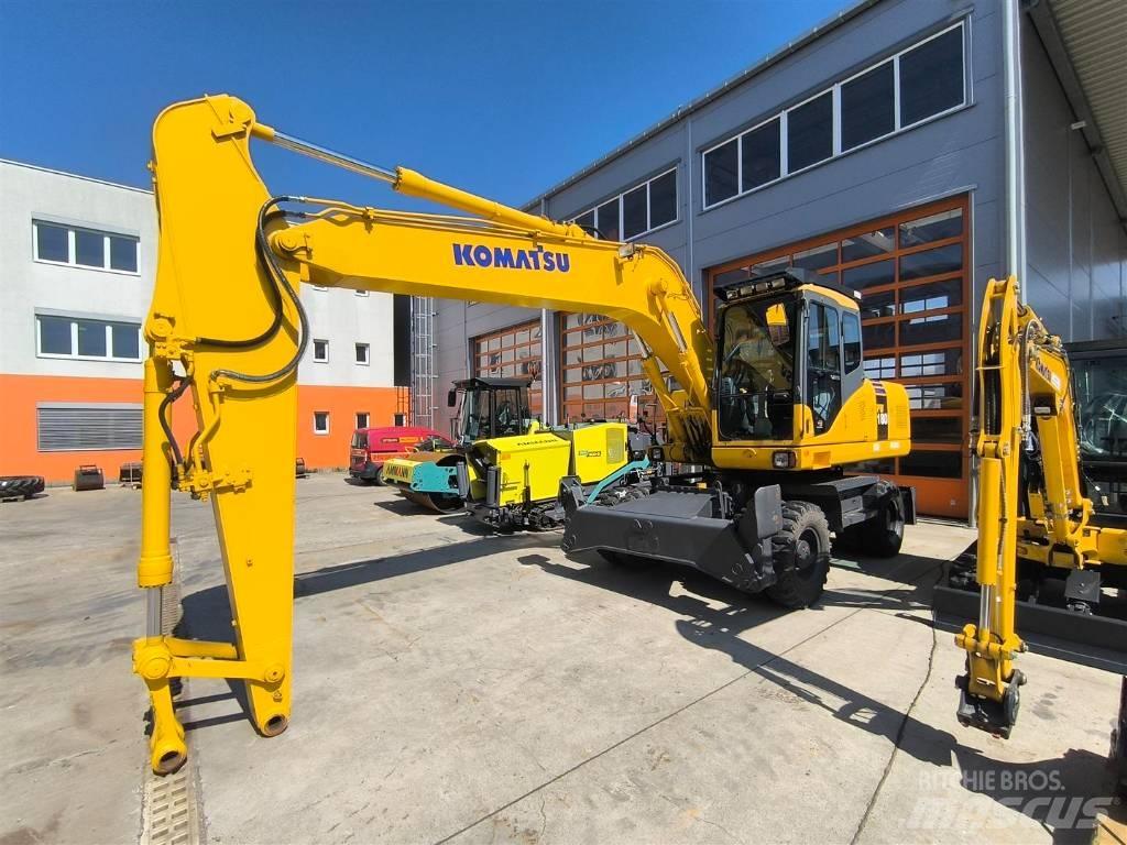 Komatsu PW 180-7 Escavadoras de rodas