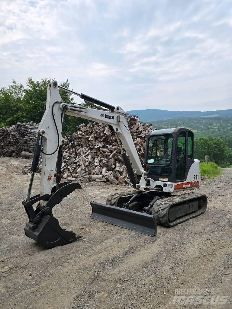 Bobcat 341 G Mini Escavadoras <7t