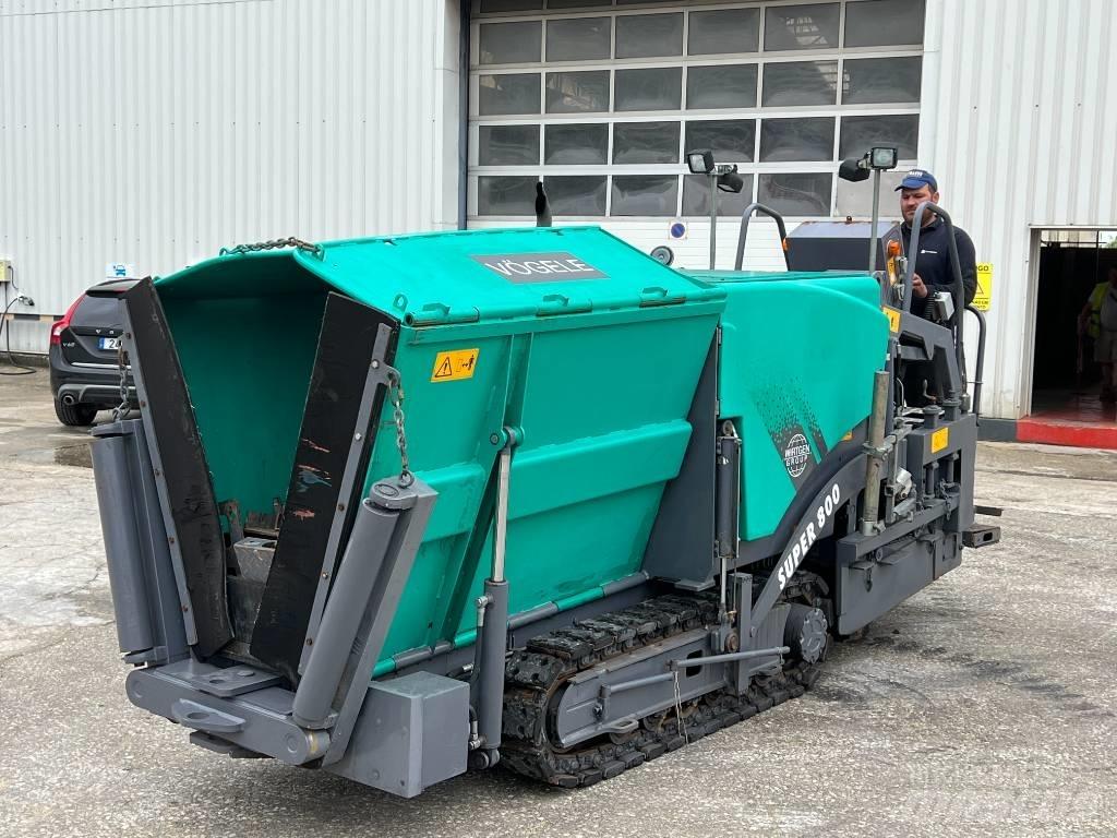 Vögele Super 800 Pavimentadoras de asfalto