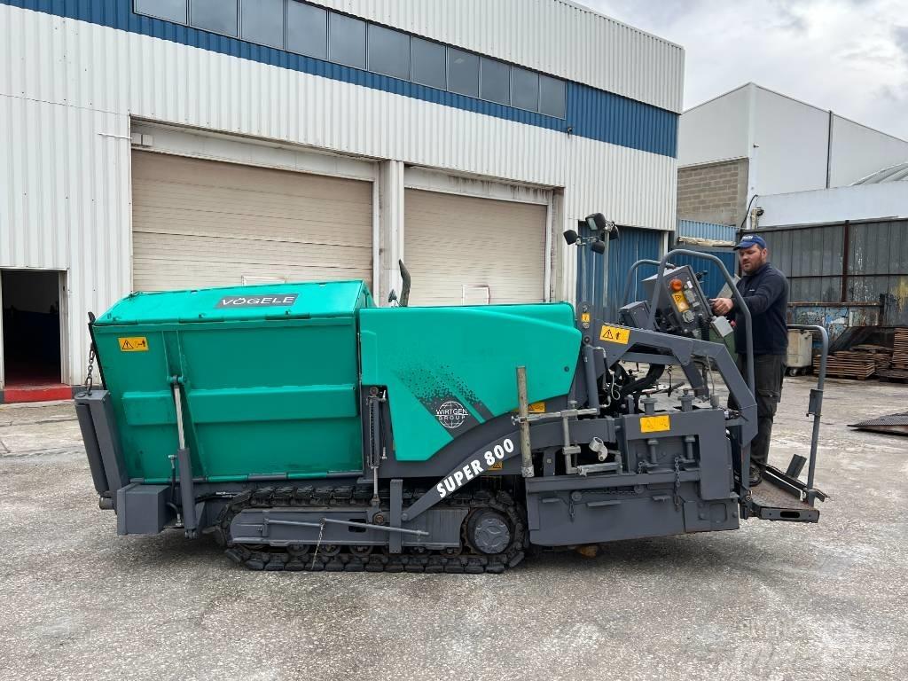 Vögele Super 800 Pavimentadoras de asfalto