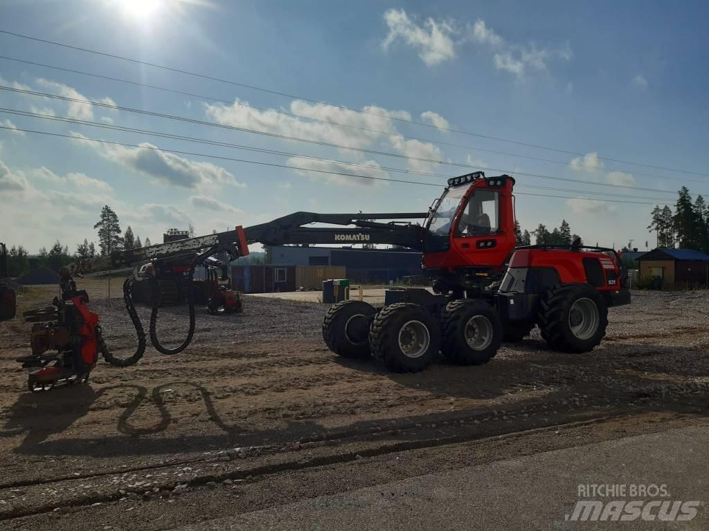 Komatsu 931.2 Processadores florestais