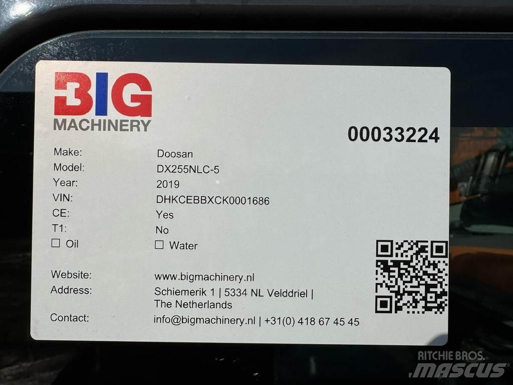 Doosan DX255NLC-5 Escavadoras de rastos