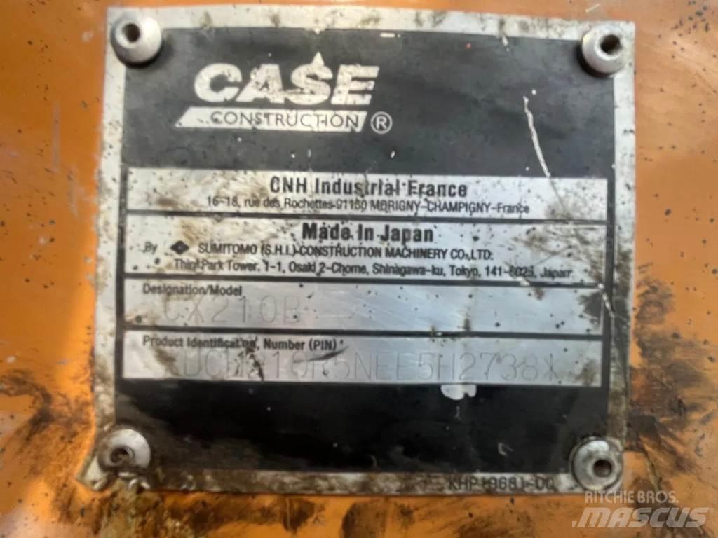 CASE CX210B Escavadoras de rastos