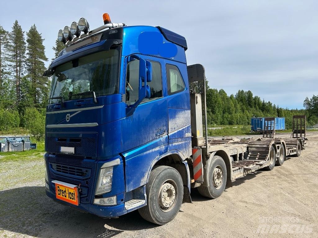 Volvo FH 500 Camiões de transporte de máquinas florestais
