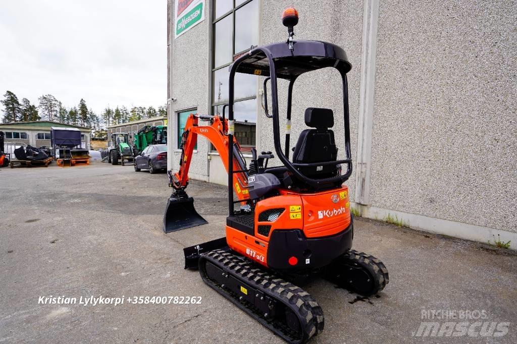 Kubota U17-3a Mini Escavadoras <7t
