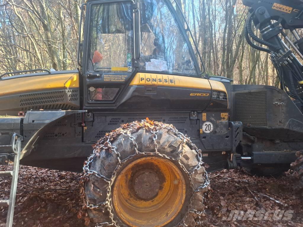 Ponsse Ergo 6W Processadores florestais