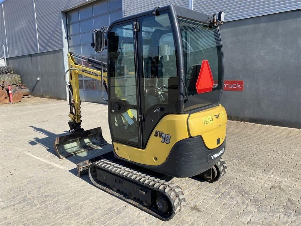 Yanmar SV18 Escavadoras de rodas